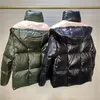 Designer Womens Down Jackets France Brand Hooded Coats d'hiver Broidered Letter Badge Jacket Parkas