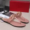 Slipper Designer Slide Sommer Sandalen Mode Männer Strand Indoor Flache Flip Flops Leder Dame Frauen Schuhe Damen Hausschuhe Größe 35-44 mit Box