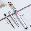 Crystal Metal Ballpoint Pen Diamond Touch Ecrem Ecronge емкостный ручка оптом рекламирующий подарок на индивидуальность ручка оптом 220712