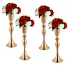 Украшение Candelabra Candle Holder Metal Vase для свадебных цветов.