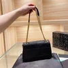 Designer- bolsas de luxo saco mulheres cadeia ombro de alta qualidade senhora carteira tamanho pequeno bolsas de couro quadrado