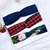 3pc Lady Knotted Headband Korea Style Flower Hair Tillbehör för Kvinnor Turban Elastiska Hårband Huvudomkopplare WHS01 AA220323