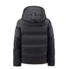 Épais nouveaux hommes fermeture éclair vers le bas Parka lettre impression femmes hiver couples designer manteau vêtements d'extérieur noir court veste bouffante pour gilet mâle Londres vêtements 1QO6J