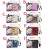 Sublimation Reversible Glitter Bags Travel Cosmetic Organizer Purse Portable Makeup Organizer Bag with Zipper for Girls Women BBA13411