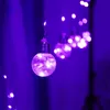 Cordes LED Télécommande Fil De Cuivre Globe Ampoule Fenêtre Rideau Lumières USB Power Wishing Ball Fairy String Light Decor Pour Chambre WeddingL