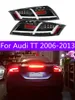 For AUDI TT Taillight Assembly 2006-2013 Reserving Lights DRL Running Light Bi-Xenon Beam Fog Lamp Full Led Signal Bulb