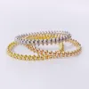 Bracelet Clash Bracelet Brangles en laiton Gold Plated 18K Never Fade Replica Jewelry Top Quality Luxury Brand Classic Style HIG4748505