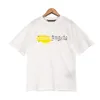 326 Angel Angels TシャツティーとメンズデザイナーPA衣料品スプレーレター半袖春の頂上