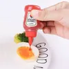 2pcs/set 25ml mini tomato ketchup bottle أدوات محمولة حاوية صلصة صلصة صغيرة الحاوية