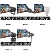Epacket LED Effect Light Christmas Snowflake Snowstorm Projector Lights Rotating Stage Projection Lamps for Party KTV Bars Holiday9658447