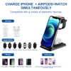 Epacket The 15w Wireless Charger Stand is Suitable For iPhone 13 12 11 XR X 8 Apple Watch 3-in-1 Qi Fast Charging Base279T