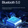 Auto fm trasmettitore bluetooth-compatibile 5.0 manifree lettore mp3 PD Tipo C QC3.0 USB Carica rapida Accessori a luce colorata T65