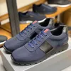 Högkvalitativa män platta skor klassiska läder sneakers äkta läder tränare vintage sneaker spets-up casual skor party bröllop sko med låda NO45