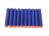 Fyll på blå mjuk skum Dart Gun Toy Bullets 10 stycken 7.2 cm för nerf n-Strike Elite-serien