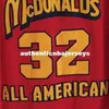 Billiga 32# McDonald Alla amerikanska basketbollströjor av hög kvalitet Anpassa spelarnamn och antal av alla storlekar för män.