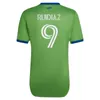 22 23 Seattle Sounders FC Soccer Jerseys Wersja gracz Roldan Ruidiaz Lodeiro Montero Morris Home Away Football Shirt Short Sleeve