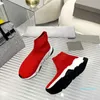 Chaussettes Casual Designer Chaussures Plateforme Hommes Hommes Femme Brillant Knit Vitesse 2.0 1.0 Entraîneur Runner Sneaker Chaussette Chaussure Maître En Relief FemmesBWUU