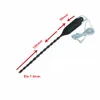 275mm length Silicone double function electro shock and vibration urethral catheter dilator penis plug electric sexy toy man Beauty Items