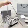 designers bag women handbag Shoulder Bags axillary wallet fashion womens wallets classic chain armpit purse crocodile leather rivet package style very nice