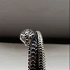 luxury designer Jewelry mens Lovers Ring fashion classic Snake Ring designers Men and Women rings 925 Sterling Silver hiphop ringe336A