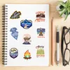 48Pcs Camping Stickers Non-Random For Car Bike Luggage Sticker Laptop Skateboard Motor Water Bottle Snowboard Wall Decals for Adults Teens Kids