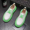 Designer Spring 4058 White Men Casual Street Fashion MARTIN's SCARPE MOFERS ZAPATILS HOMBRE 'S