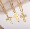 Pendant Necklaces Punk Tree Branch Hollow Cross Pendants For Women Men Vintage Stainless Steel Gold Aesthetic Jewelry GiftPendant