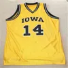 CEOA3740 Custom 2020 Iowa Hawkeyes 23 Josh Ogundele Kris Murray Keegan Murray 11 Tony Perkins Jack Nunge Basketball Stitched Jersey NCAA College