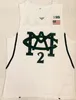 NCAA College Basketball 22 milhas Bridges Jersey 44 Emma Ward 2 Jaren Jackson Jr Uniform Universidade Universidade Branca Equipe Costura para fãs de esportes Pure Cotton Men Sale