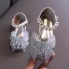 Sandals Girls 2022 Summer Fashion Little Girl Princess Children Bow Baby Show Kids Shoes