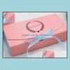 Geschenkwikkel Event Party Supplies Feestelijke Home Garden 10 stks Specifiek voor u Paper Cake Box Packaging Chocolate Cookie Candy Package Wedding