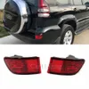 Toyota Land Cruiser Prado 120 Serisi GRJ120 TRJ120 FJ120 2002-2009 için Arka Tampon Reflektörü Sis Işığı Kapağı Ampul Olmadan