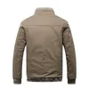 Autumn Men Jackets 100% Cotton Chaqueta Casual Solid Fashion Vintage Warm Vestes Coats High Quality M5XL Winter Jacket 220813