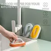 إسفنجة التنظيف السحرية المتعددة الوظيفية لأجهزة المطبخ وعاء الفقرة الحمام البلاط دش حوض استحمام فرشاة