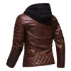 2022ファッションレッドジャケットメンPUレザーパーソナリティパーソナリティオートバイ大サイズメンズ衣類l220801