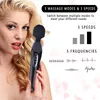 Vuxen massager enorm dildo vibrator kvinnlig onanator AV -stick g spot massager klitoris stimulator vuxna leksaker för kvinnor