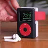 Silicone Home Charging Dock Holders for Apple Watch 7 se 6 5 4 41mm 45mm Bracket Holder MP3 Player Nightstand Clock Pattern Stand for iWatch 3 40mm 44mm 38/42mm