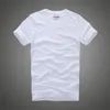 Män Tshirt 100% Bomull Solid Färg O-Neck Kortärmad T-shirt Man Högkvalitativ 220325