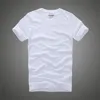 T-shirt à manches courtes et col rond pour homme, 100% coton, couleur unie, haute qualité, 220325