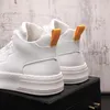 Britische Designer Kleid Hochzeit Party Schuhe Marke Weiße Plattform Leder Lässige Loafer Mode Runde Zehe Dicke Unterseite Freizeit Fahren Gehen Turnschuhe