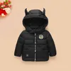 2-8 Year Children Winter Jackets Baby Girls Cotton Quilted Jackets Kids Boy Cute Jacket Warm Outerwear Autumn Casual Clothing J220718