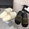 10а обувь тапочки роскоши дизайнерские тапочки мода летние сандалии с коробкой 18