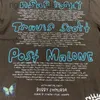 Rolling Loud Miami Exclusive Line Up Tee Handmålad graffiti Kort ärm T-shirt W220811