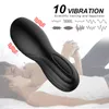 Massager Vibrator Sexy Toys 10 Modes Penis Delay Trainer Male Masturbator A235D