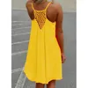 Ebaihui New Fashion Sexy Casual Sukienki Kobiety Letni Rękawów Wieczór Party Beach Sukienka Krótka Szyfonowa Mini Dress Boho Kobiet Odzież Odzież