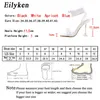 Sandals Eilyken Women Sandals Weaving Fashion Style Ankle Strap Sandals Clear Perspex High Heels Lady Summer Hot Selling Party Shoes 220318