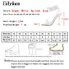 Sandaler Eilyeken Kvinnor Sandaler Weaving Fashion Style Ankle Strap Sandaler Clear Perspex High Heels Lady Summer Hot Selling Party Shoes 220318