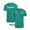 2021 Seizoen F1 Racing Team Auto T-shirt Polo Korte Mouw Formule Eén kan worden aangepast