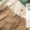 Femmes Shorts été lin décontracté lâche dames coton Shorts couleur unie boutons surdimensionnés Shorts femmes taille haute 220527