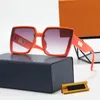 نظارات شمسية مربعة الموضة للنساء تصميم نظارات رجالي نظارات شمسية فاخرة للرجال والنساء Uv400 Eyewear